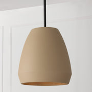 Della Large Pendant in Terracotta Sand