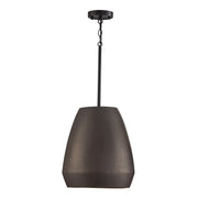 Della Large Pendant in Terracotta Umber