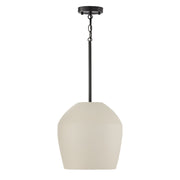 Della Medium Pendant in Terracotta Ivory