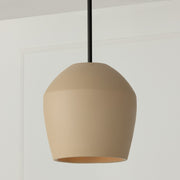 Della Medium Pendant in Terracotta Sand