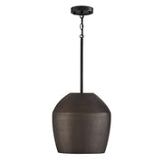 Della Medium Pendant in Terracotta Umber