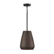 Della Mini Pendant in Terracotta Umber