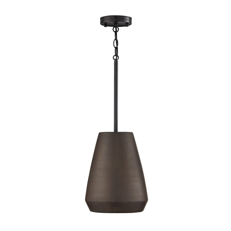 Della Mini Pendant in Terracotta Umber