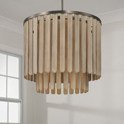 Jada 5-Light Pendant in Dark Brass