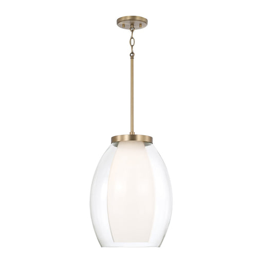 Joss Pendant in Aged Brass