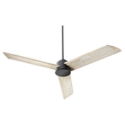 Trio 60" 3-Blade Ceiling Fan in Textured Black