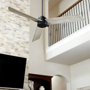 Trio 60" 3-Blade Ceiling Fan in Textured Black
