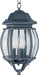 1036BK - Crown Hill 3-Light Outdoor Hanging Lantern in Black by Maxim Lighting
