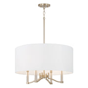 Ingrid 4-Light Pendant in Matte Brass