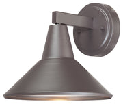 Bay Crest Small Outdoor Wall Sconce in Dorian Bronze