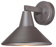 Bay Crest Large Outdoor Wall Sconce in Dorian Bronze