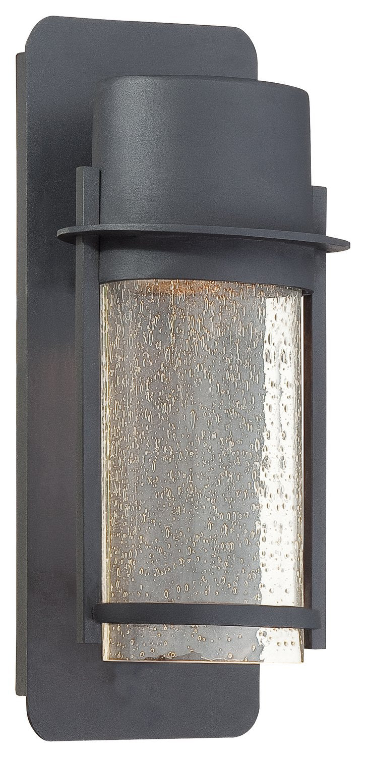 Artisan Lane Small Outdoor Wall Lantern in Black
