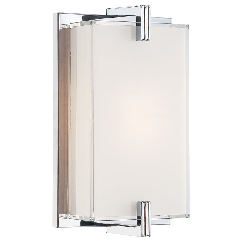 Cubism Wall Sconce in Chrome
