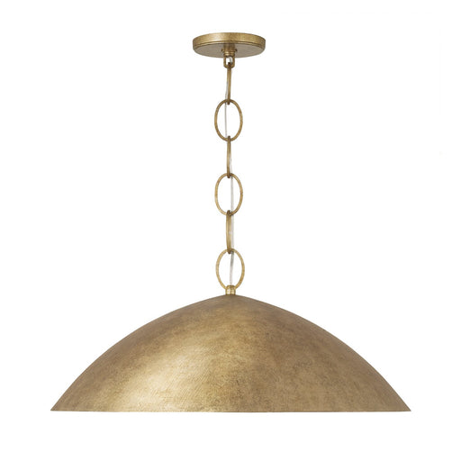 Francesca 24" Pendant in Feathered Gold