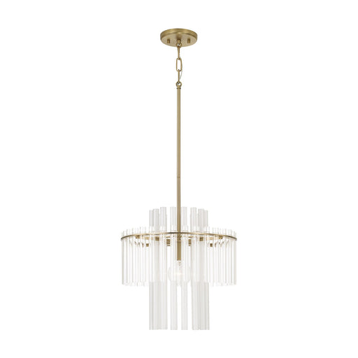 Blair Pendant in Aged Brass