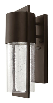 Shelter Medium Outdoor Wall Lantern in Buckeye Bronze