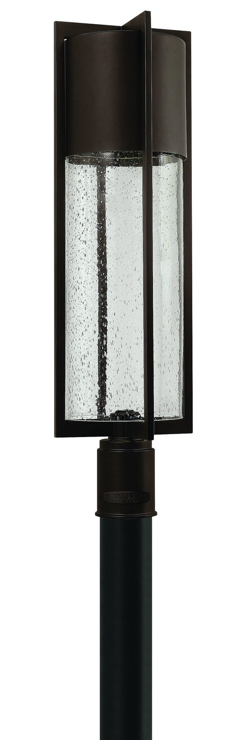 Shelter Outdoor Post Light in Buckeye Bronze