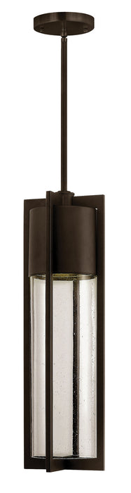 Shelter LED Hanging Lantern in Buckeye Bronze