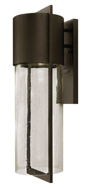 Shelter Large Outdoor Wall Lantern in Buckeye Bronze