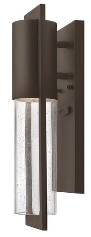 Shelter Small Outdoor Wall Lantern in Buckeye Bronze