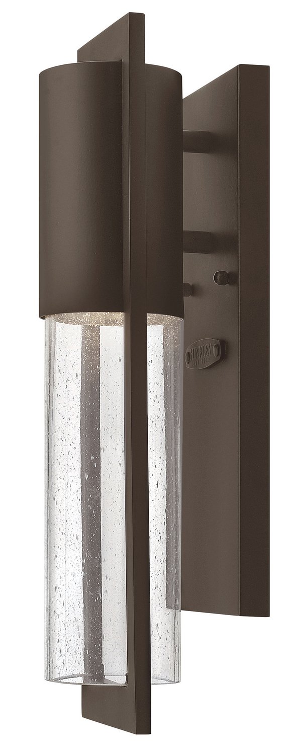 Shelter Small Outdoor Wall Lantern in Buckeye Bronze