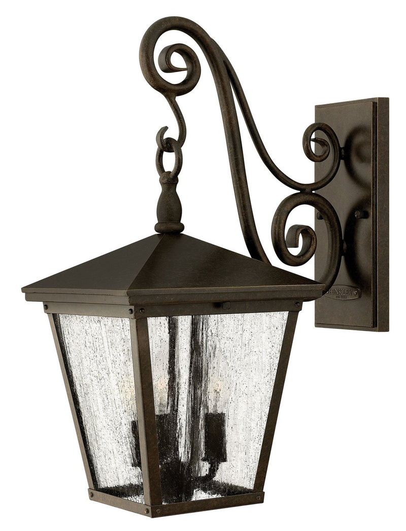 Trellis 3-Light Outdoor Wall Lantern in Regency Bronze