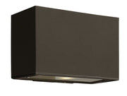 Atlantis Small Up and Down Outdoor Wall Sconce in Bronze