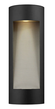 Luna Large Outdoor Wall Sconce in Satin Black