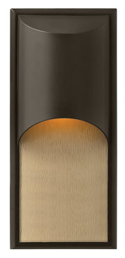 Cascade Medium Outdoor Wall Sconce in Bronze