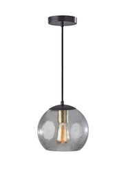 Edie Mini Pendant in Dark Bronze W. Brass