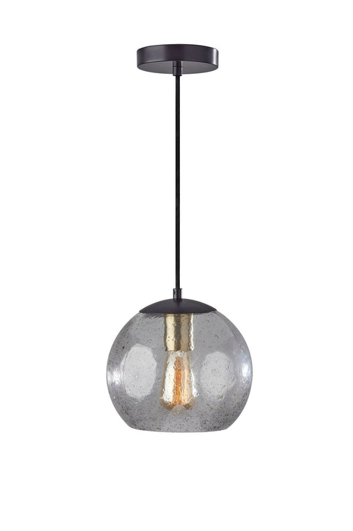 Edie Mini Pendant in Dark Bronze W. Brass