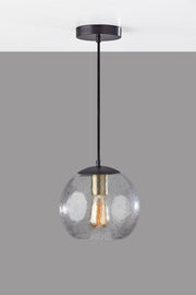 Edie Mini Pendant in Dark Bronze W. Brass