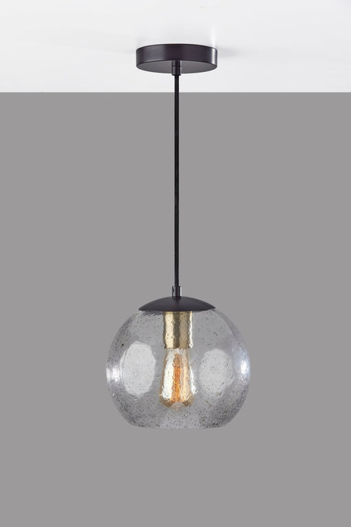 Edie Mini Pendant in Dark Bronze W. Brass