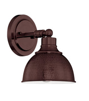 Timarron 1 Light 9" Wall Sconce in Aged Bronze Brushed