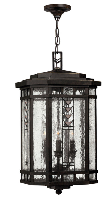 2242RB - Tahoe Large Hanging Lantern in Regency Bronze by Hinkley Lighting