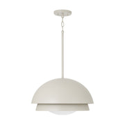 Jensen 17" Pendant in Taupe