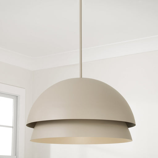 Jensen 25" Pendant in Taupe