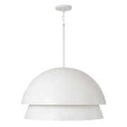 Jensen 25" Pendant in Matte White