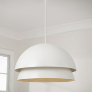 Jensen 25" Pendant in Matte White