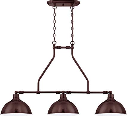 Timarron 3 Light 43.5" Island in Aged Bronze Brushed
