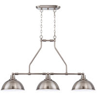 Timarron 3 Light 43.5" Island in Antique Nickel