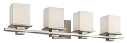 Tully 4-Light Bath Vanity Light in Antique Pewter
