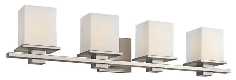 Tully 4-Light Bath Vanity Light in Antique Pewter