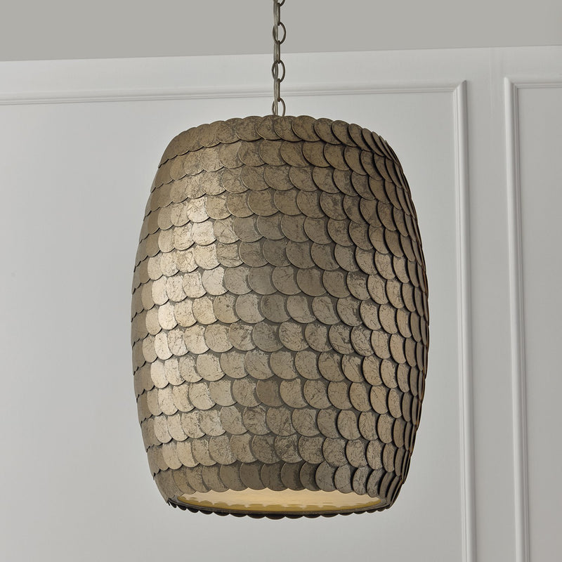 Delphine Large Pendant in Grecian Luster