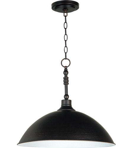 Timarron 1 Light 20" Large Pendant in Aged Bronze Brushed