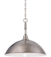 Timarron 1 Light 20" Large Pendant in Antique Nickel