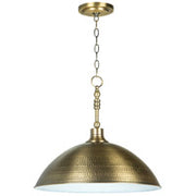 Timarron 1 Light 20" Large Pendant in Legacy Brass