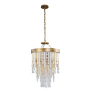 Lafayette 4-Light 18" Pendant in Havana Gold
