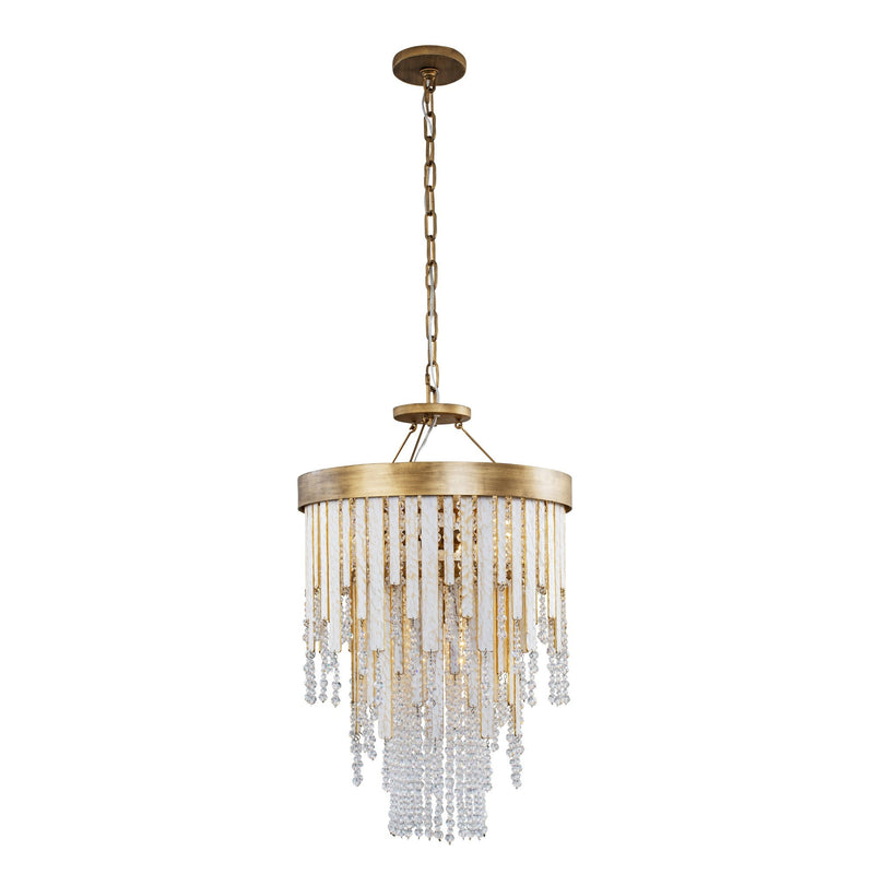 Lafayette 4-Light 18" Pendant in Havana Gold
