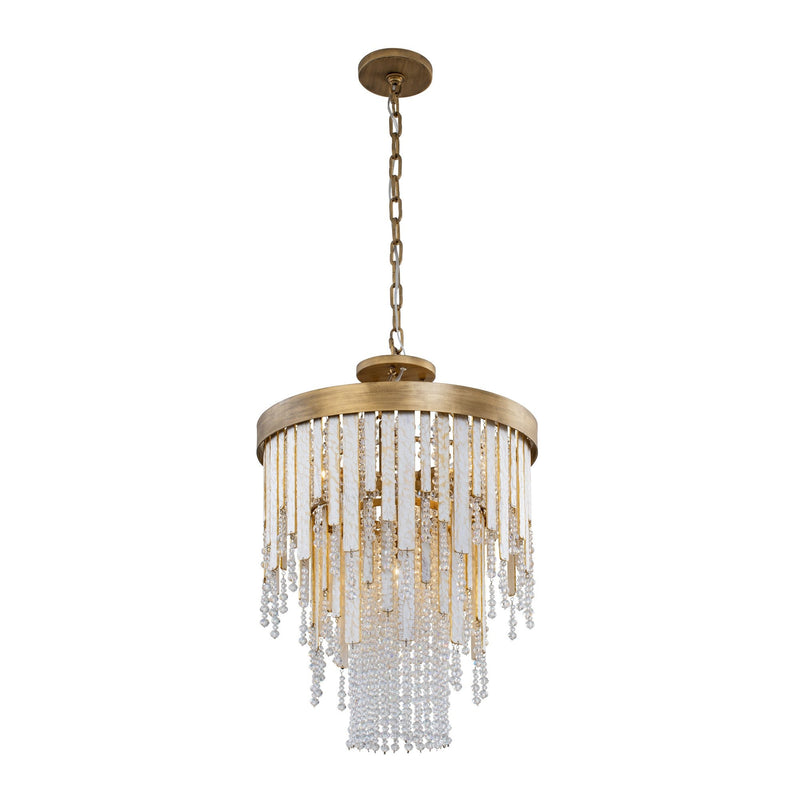 Lafayette 4-Light 18" Pendant in Havana Gold